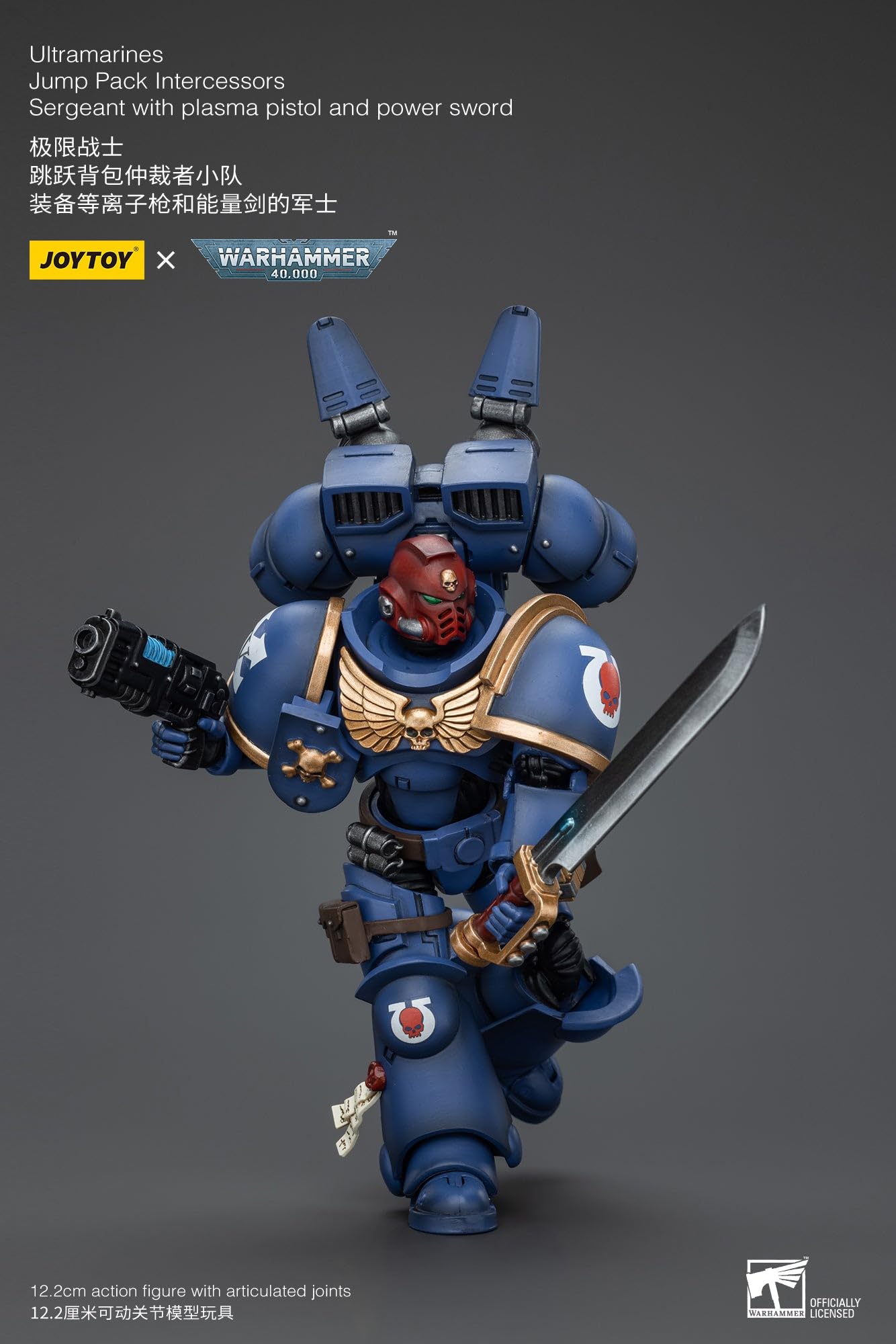 ウォーハンマー　ウルトラマリーン プライマリス・インターセッサー　輸送箱未開封 WARHAMMER 40,000 ウルトラマリーン プライマリス・インターセッサー