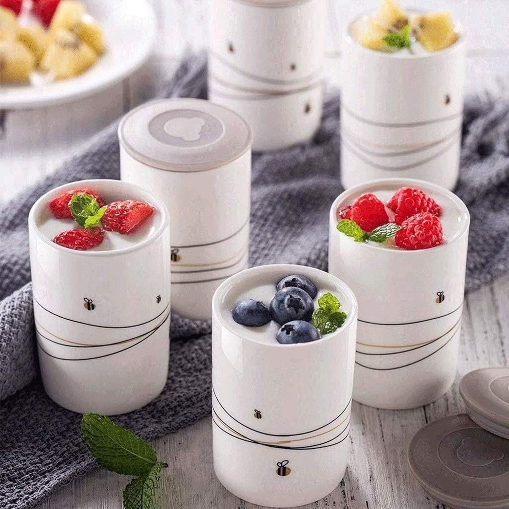 Automatic Yogurt Machine- Automatic Yogurt Maker Machine 6 Glass Greek Jars Customize