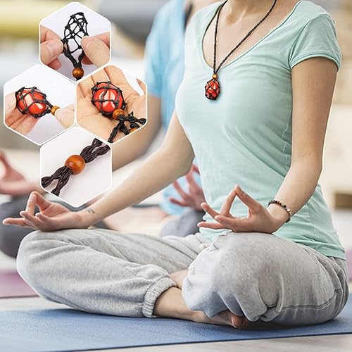 Miniatura 4 de vuUUuv - Juego de piedras de chakra  Cristales curativos Reiki para curación meditación equilibrio de chakras o ritual