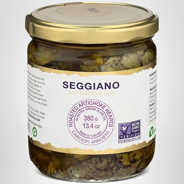 SEGGIANO Roasted Artichoke Hearts, 13.4 OZ 9