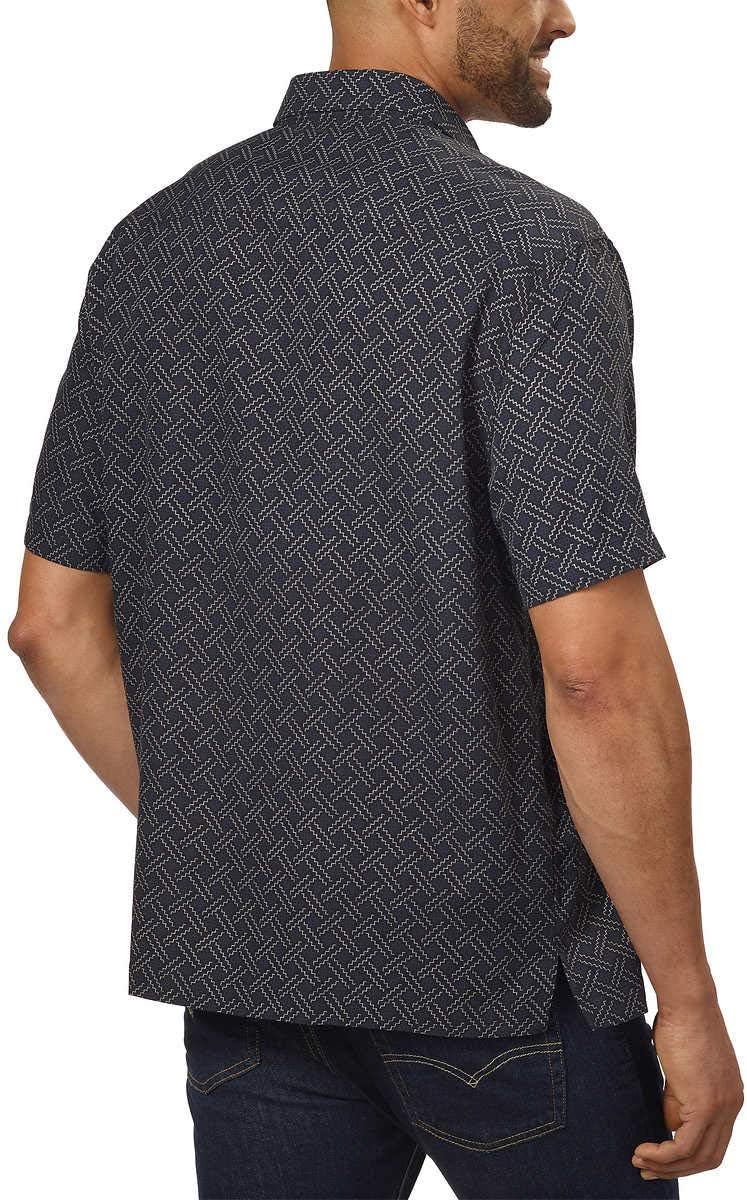 NAT Nast Men's NAT Nast Men's Neat Traditional Fit Print Shirt