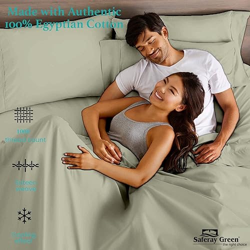 Miniatura 4 de Sábanas 100% de algodón egipcio tamaño individual XL, juego de ropa de cama de 800 hilos de 4 piezas, color plateado, tamaño individual XL, de hotel