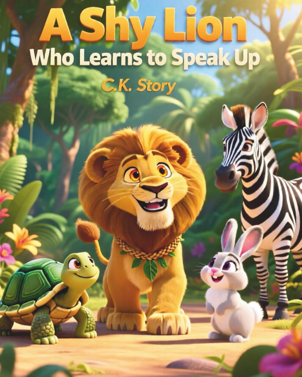 A Shy Lion Who Learns to Speak Up