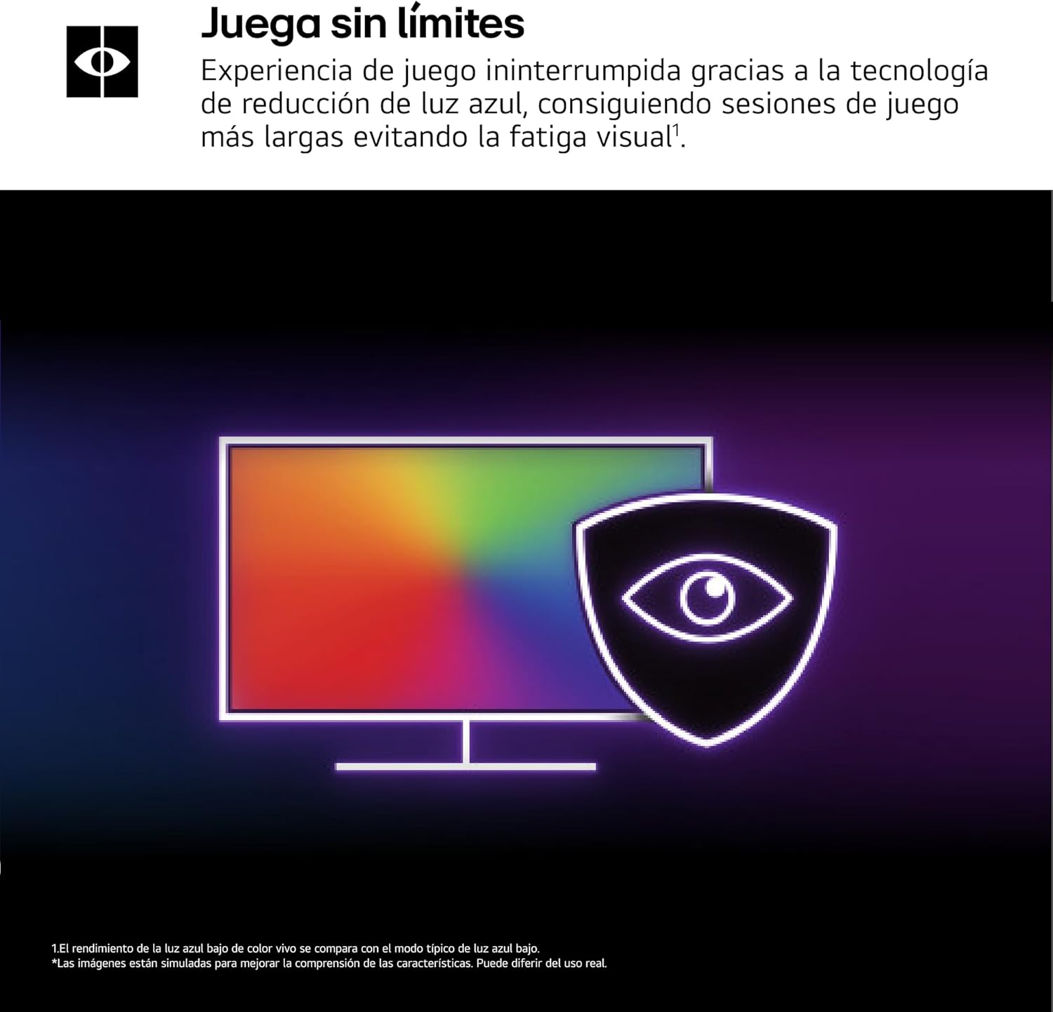 LG 32GX850A-B – Monitor Gaming Ultragear OLED, 32″, 4K (3840 x 2160), 165 Hz, 0.03 ms (GTG), Dual Mode, G-Sync Compatible y FreeSync Premium Pro, Inclinación y Altura Ajustable, Morado Grisáceo 10