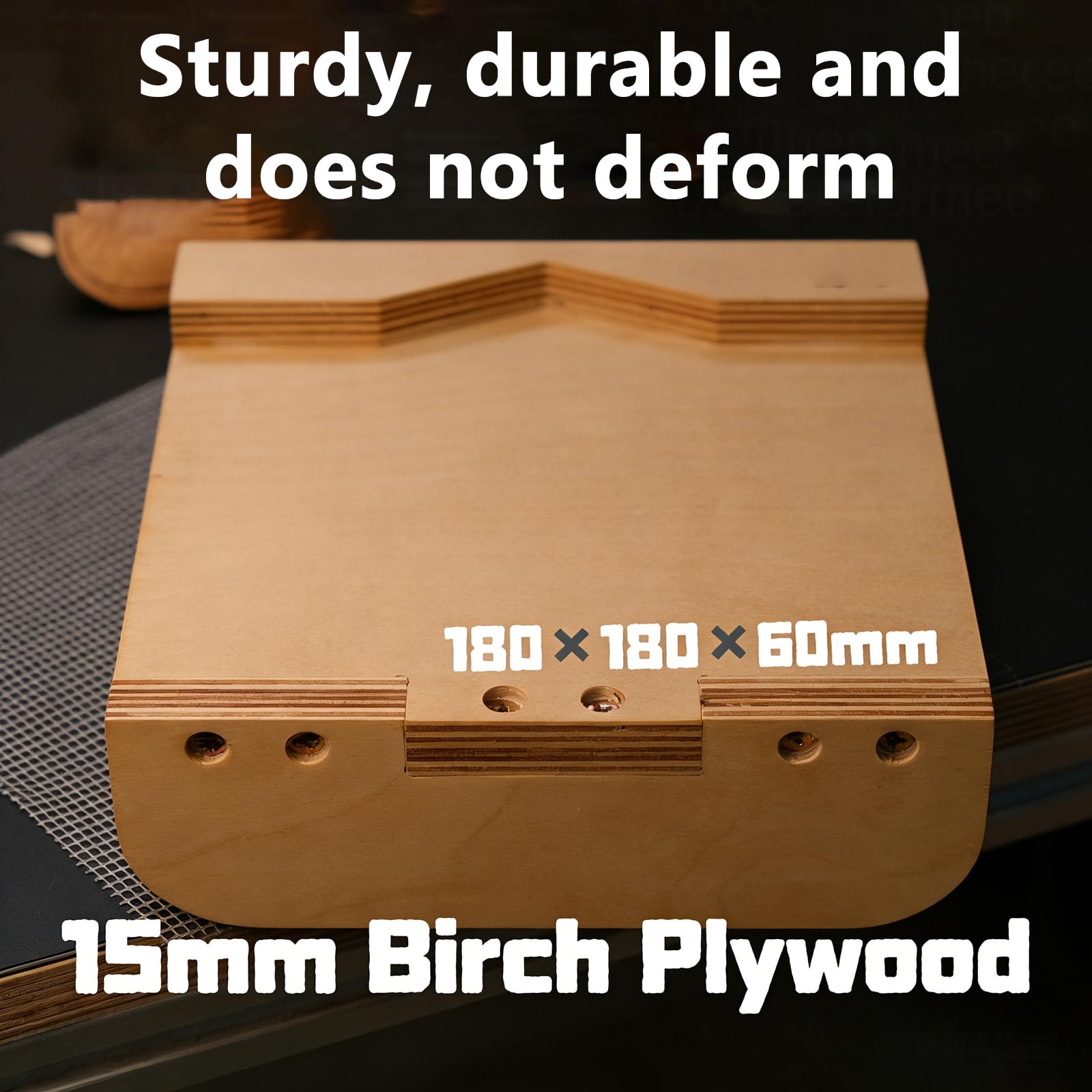 Almohadilla de protección de escritorio de talla de madera, protector de tablero de escritorio duradero, protector de superficie de trabajo resistente a los arañazos para uso doméstico y de oficina