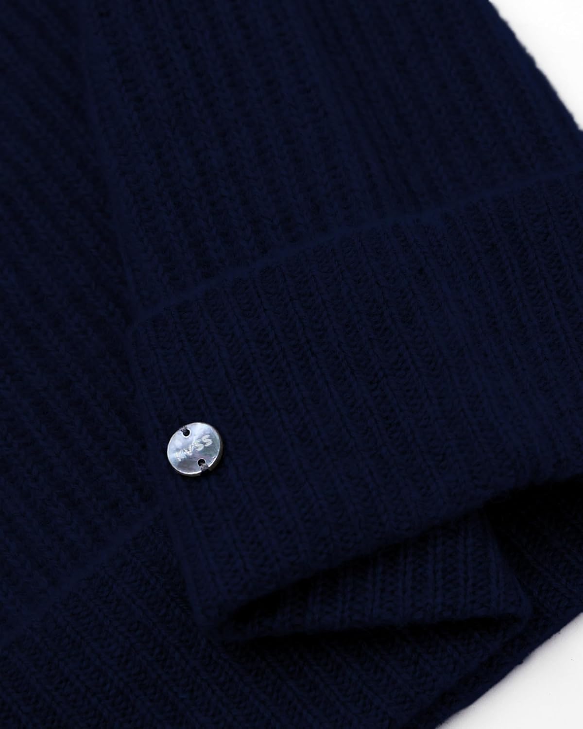 KVSS 100% Pure Cashmere Beanie for Women & Men Cuff Knit Winter Hat | Luxury from Inner Mongolia - Image 3