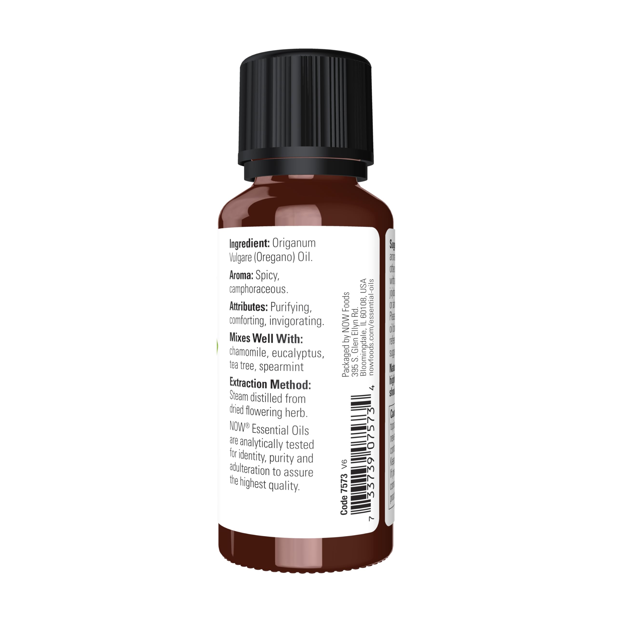 now Foods, olio di origano, 28,3 gram