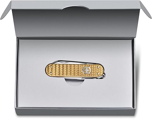 Miniatura 6 de Victorinox Classic Precious Alox - Cuchillo de bolsillo (rojo icónico)