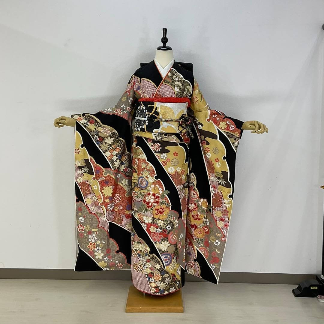 あい様専用 正絹お振袖 サイズ自由 オーダーメイド フルセット 美おり