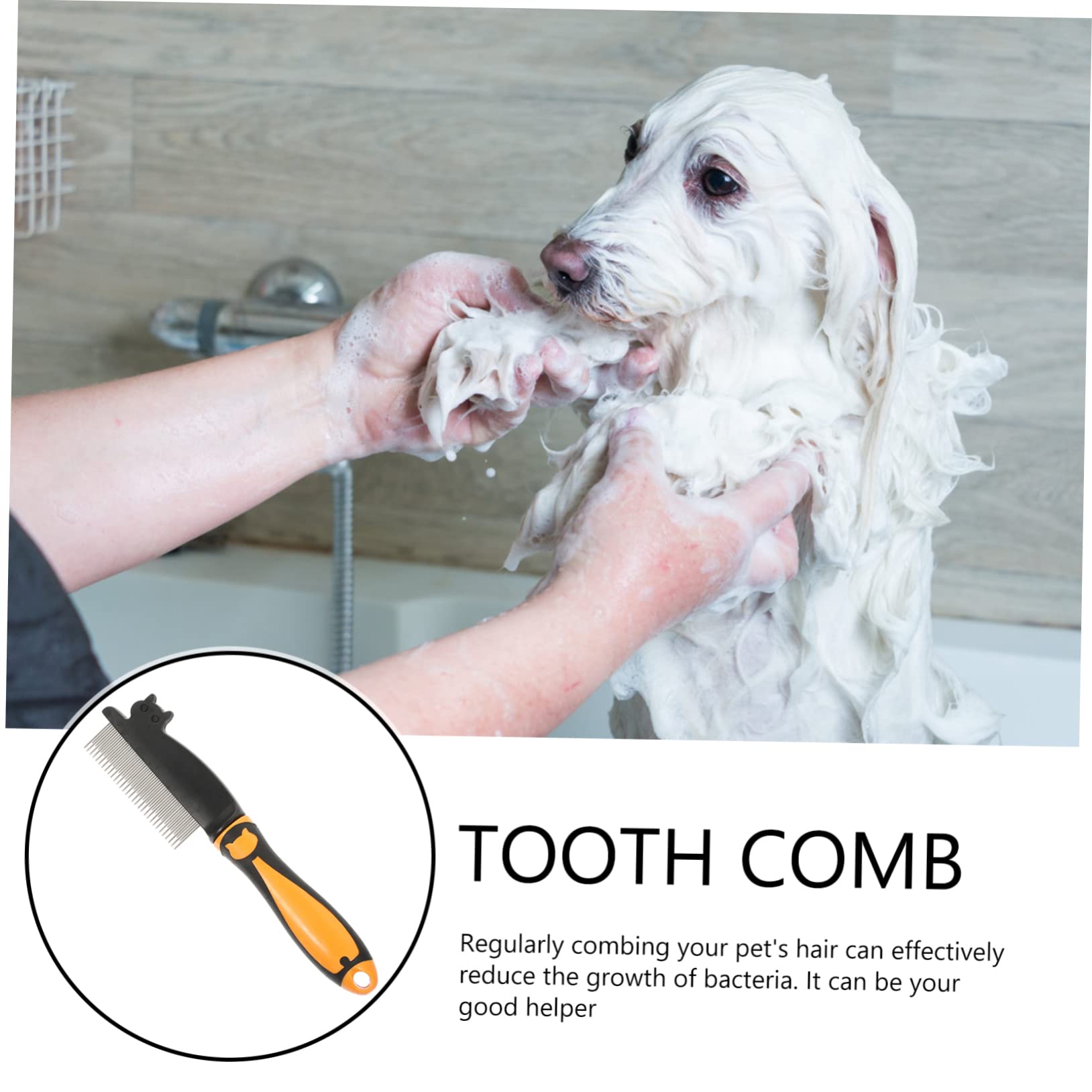 Happyyami 3pièces Peigne à Poils De Chien Peigne De Toilettage Pour Animaux De Compagnie Outil De Démêlage Pour Chiens Et Chats Accessoire Pratique Pour Toilettage Quotidien