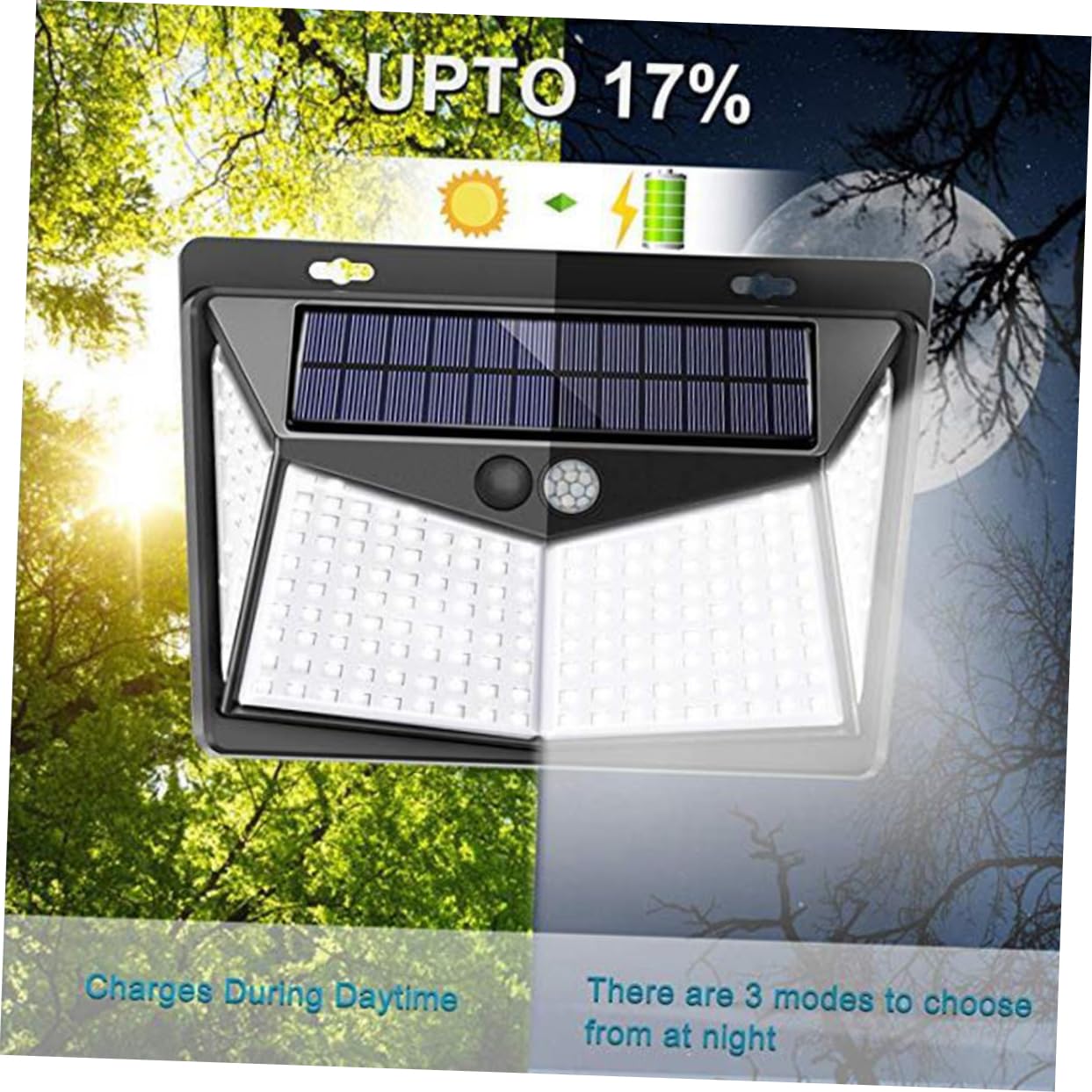 2szt Solarna lampa ścienna LED zewnętrzne światła zasilane energią słoneczną Solarna lampa ścienna na ogrodzenie Solarna lampa bezpieczeństwa Solarna lampa tarasowa Garażowa lampa słoneczna Sportowe ś