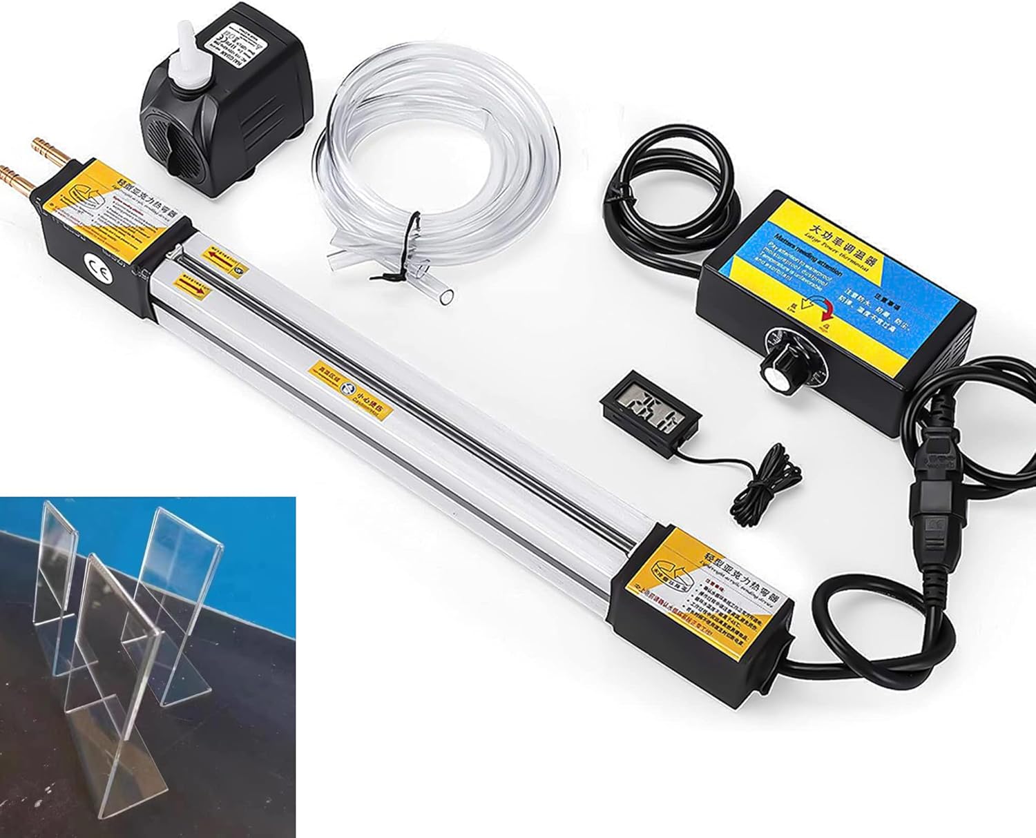 GOJLEX 12inch Acrylic Plastic PVC Bending Machine, PVC Plastic Bender