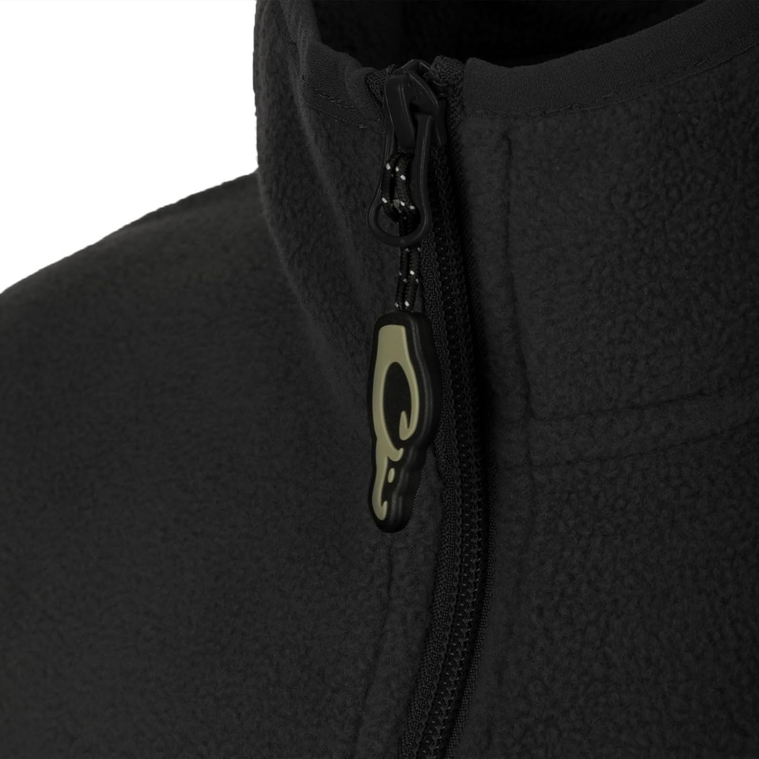 Drake Waterfowl Youths' Unisex Camp Fleece DY1080 Hunting Casual Anti-Pilling Moisture Wicking Zip Front Vest with Pockets