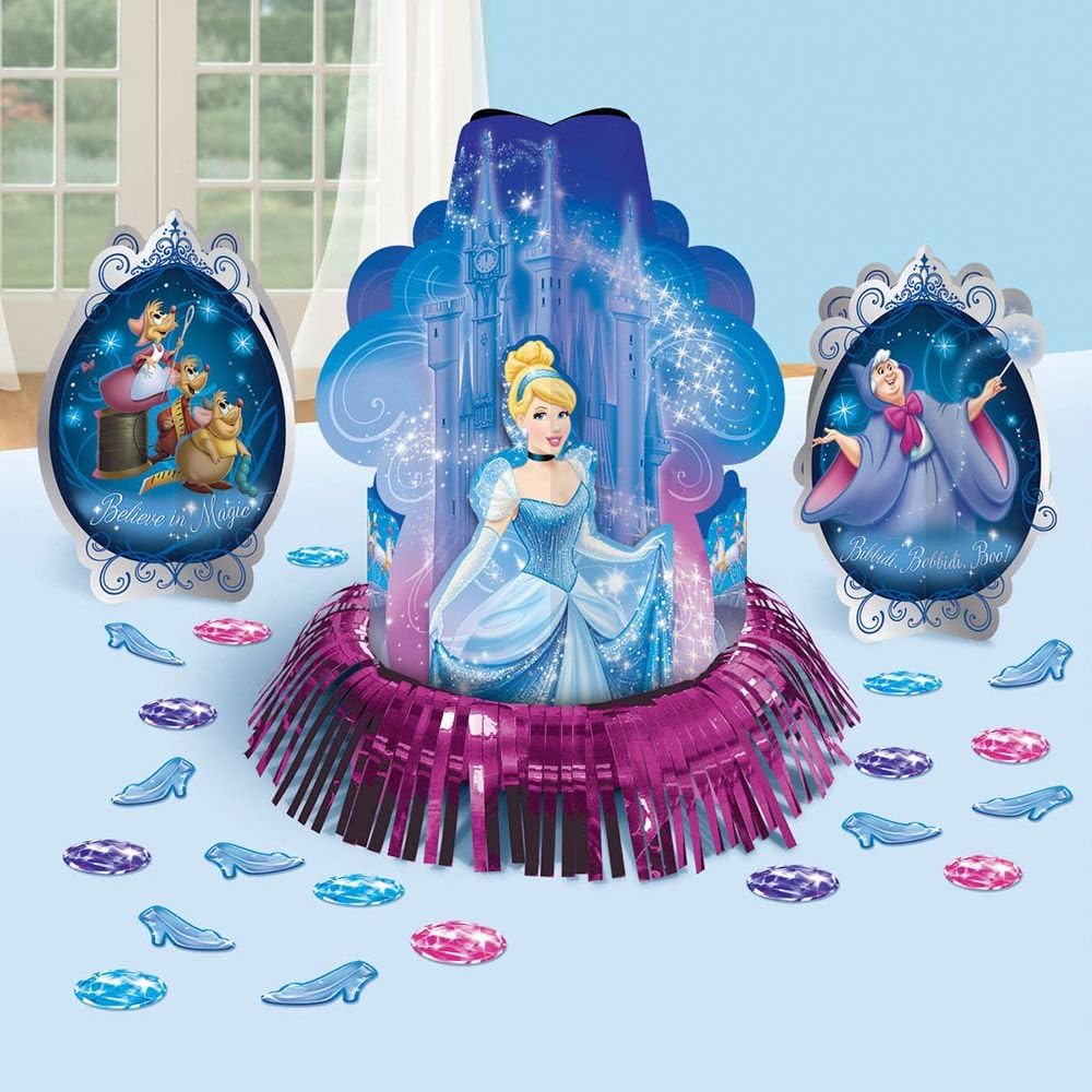 Cinderella Sparkle Table Decoration Kit Princess Disney