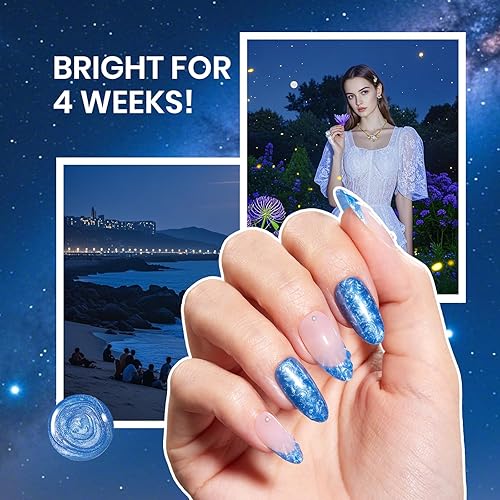 Miniatura 77 de Beetles - Esmalte de uñas en gel de 0.5 onzas fluidas (15ml), curado con lámpara LED, extracción por remojo, para arte de uñas, estética