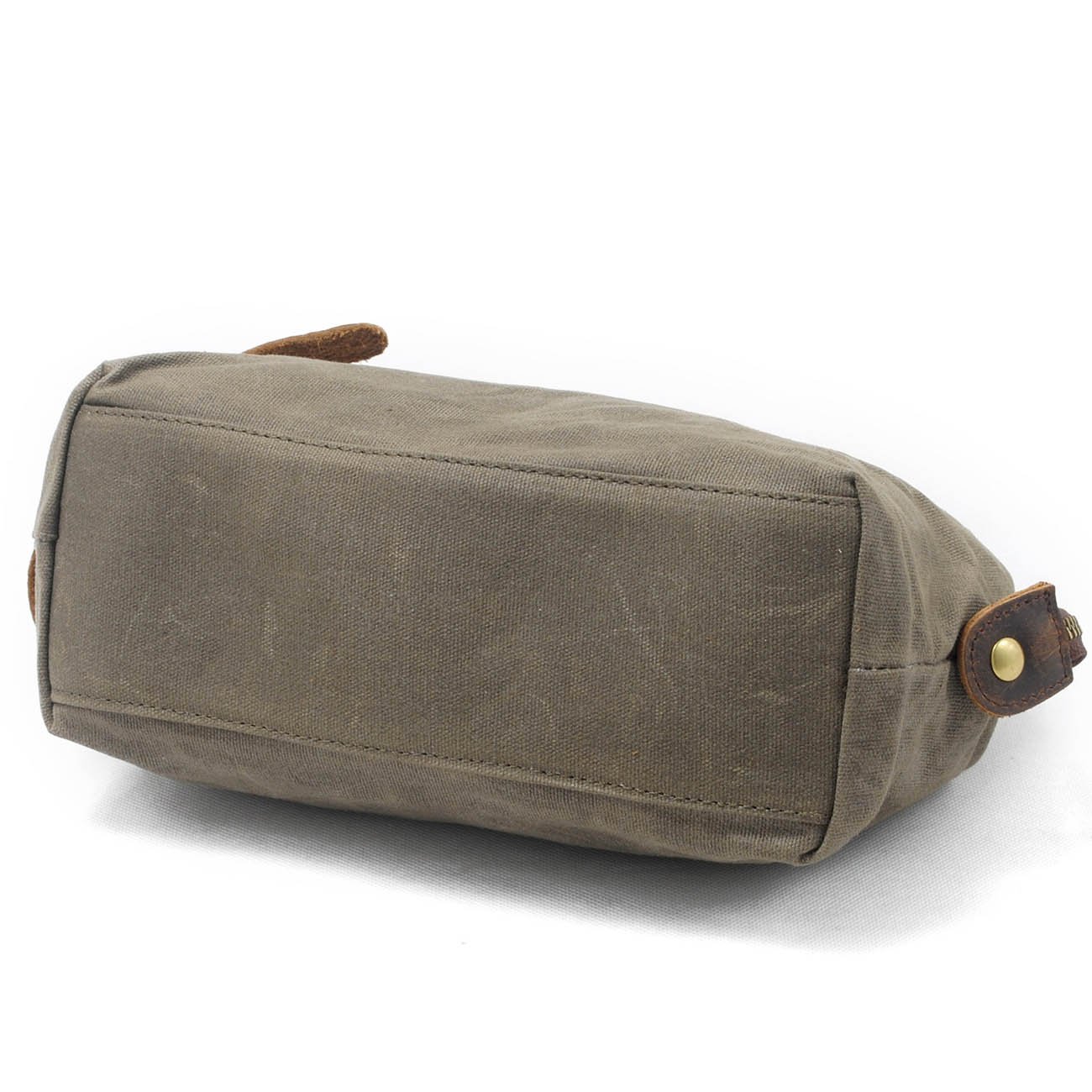 Neuleben Borsa da toilette impermeabile vintage in pelle per donne e uomini Borsa da toilette per viaggi vacanze