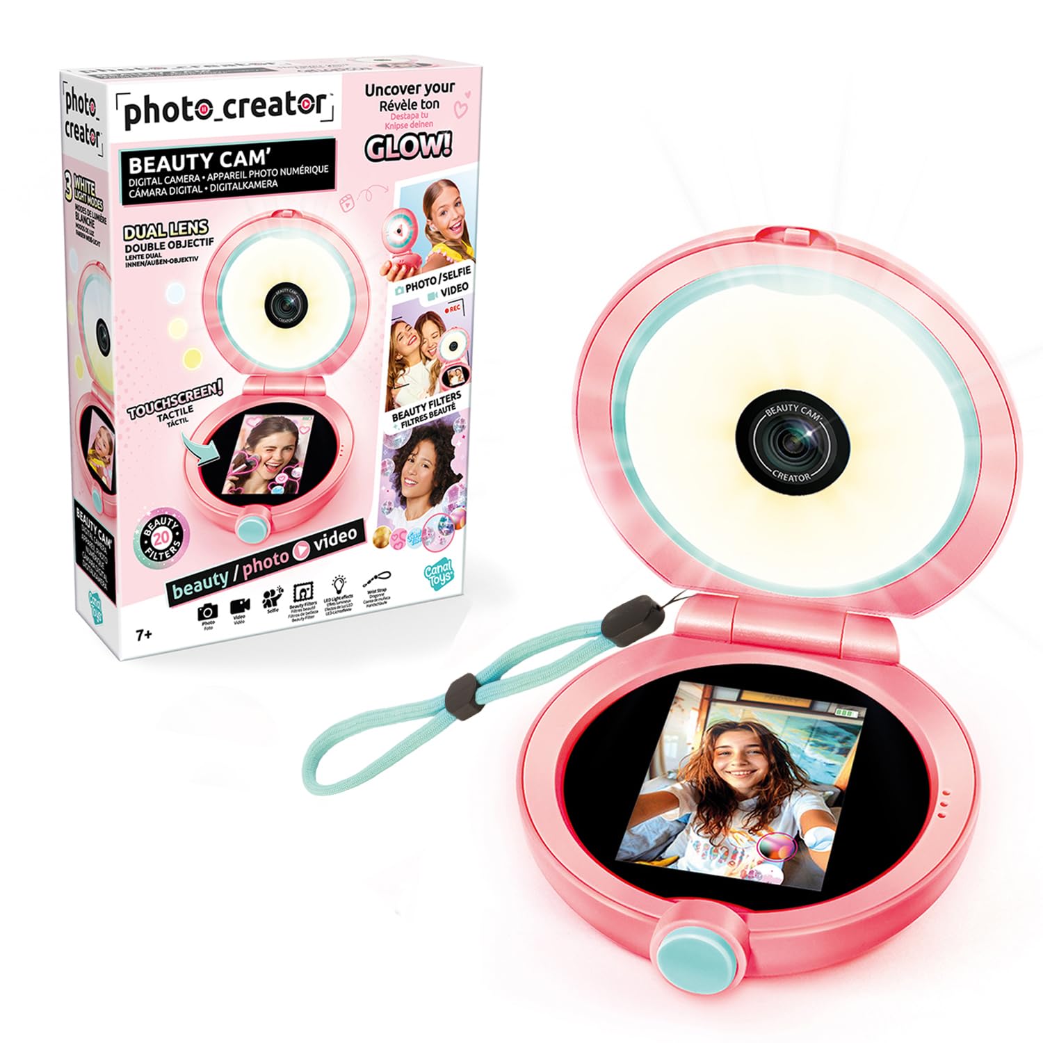 Photo Creator Beauty Cam | Makeup Compact Kids Digital Camera with Filters