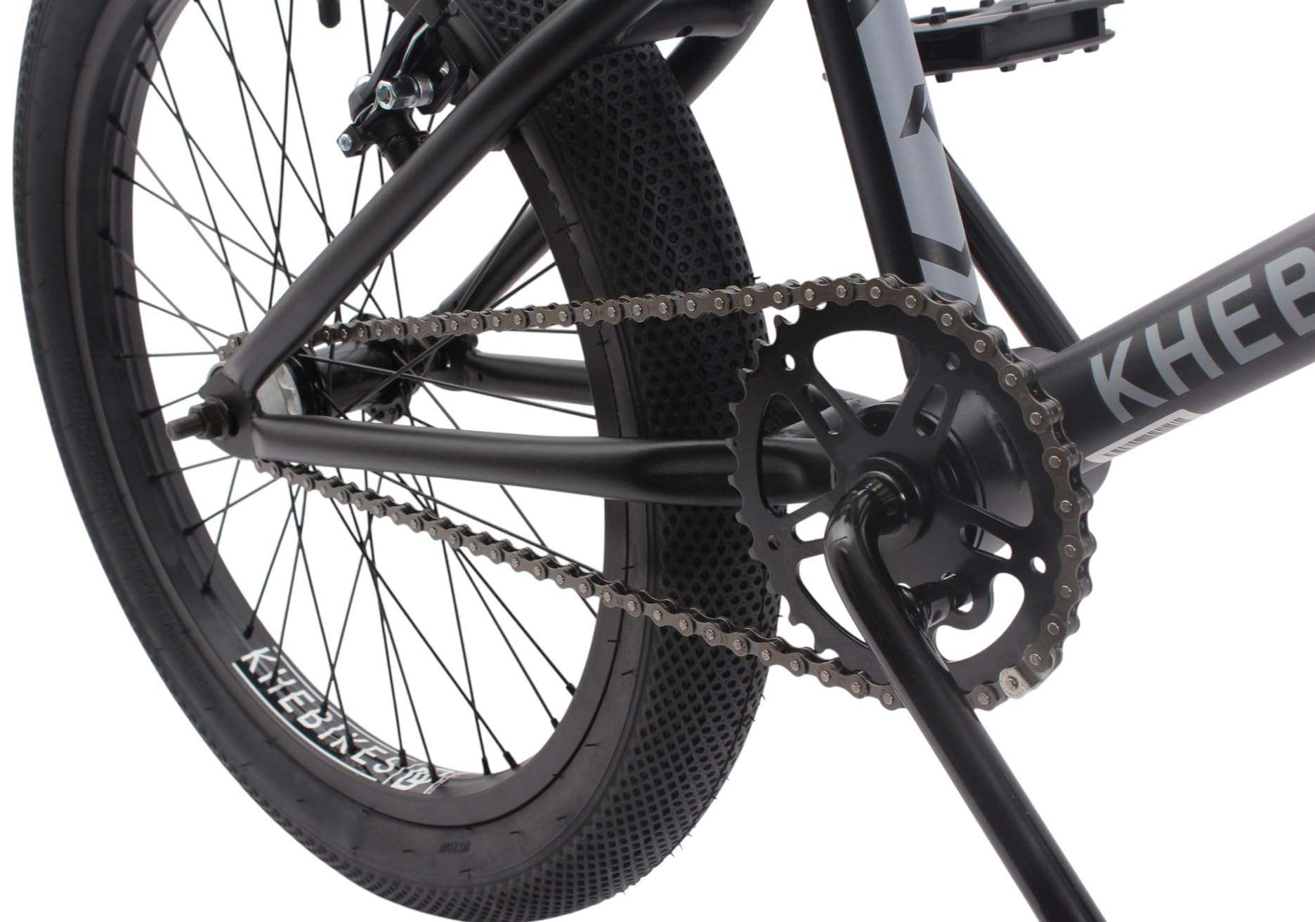 KHE Park 20 Zoll BMX 11,1 kg – HiTen Rahmen 19,5 Zoll TT – 2,40 Zoll Reifen – V-Brake vorne & hinten – Oil Slick Lenker – Freestyle Bike 2025