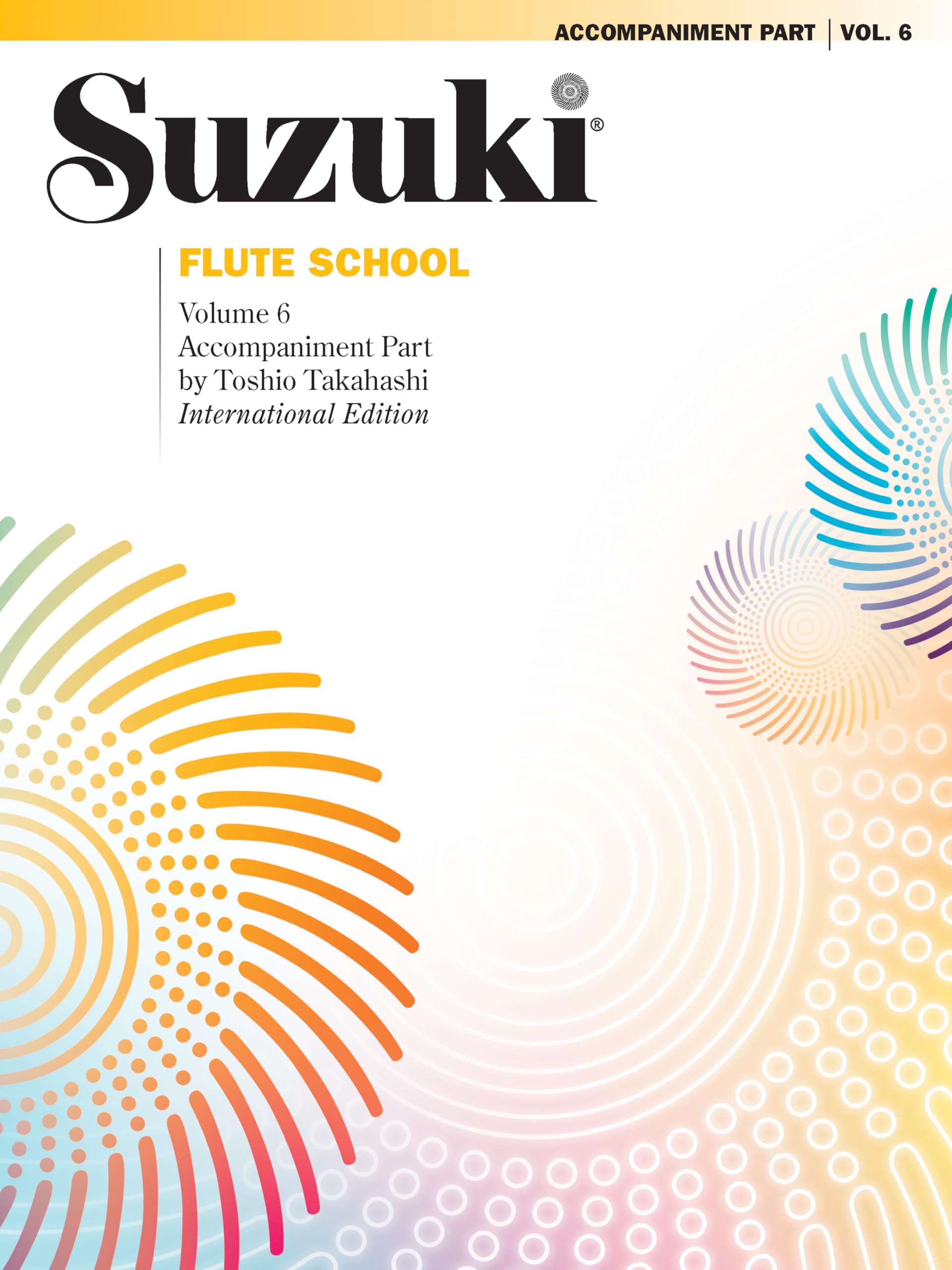 Suzuki Flute School Piano Accompaniments 6 partitions d'accompagnement pour guider le rythme