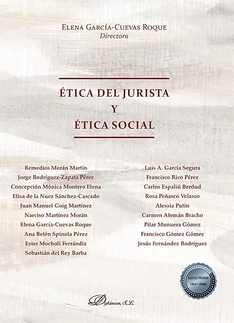 Portada de Ética del jurista y ética social