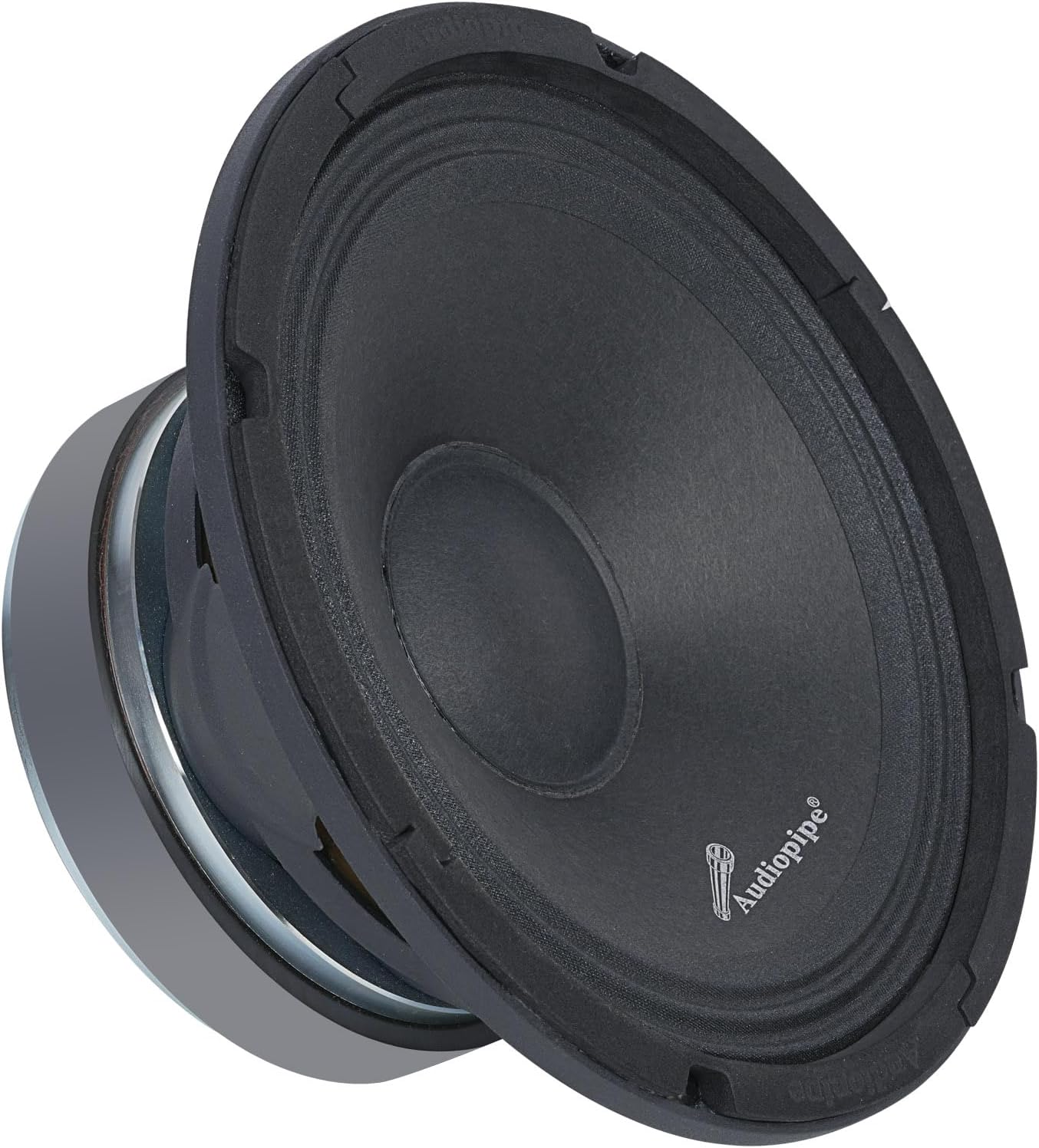 Audiopipe APMB-8-D 8 inch Midbass 8 ohm 250W RMS & 500W Max Speaker Black