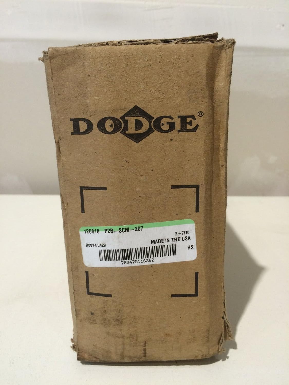 Baldor Dodge 126818 P2B-Scm-207 Ball Bearing Pillow Block 2 7/16" Bore