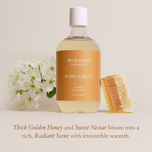 Miniatura 33 de Deep Steep Baño de burbujas, manzanilla lavanda, 17 onzas (paquete de 2) – Remojo calmante con manteca de karité, aceite de argán, aloe vera