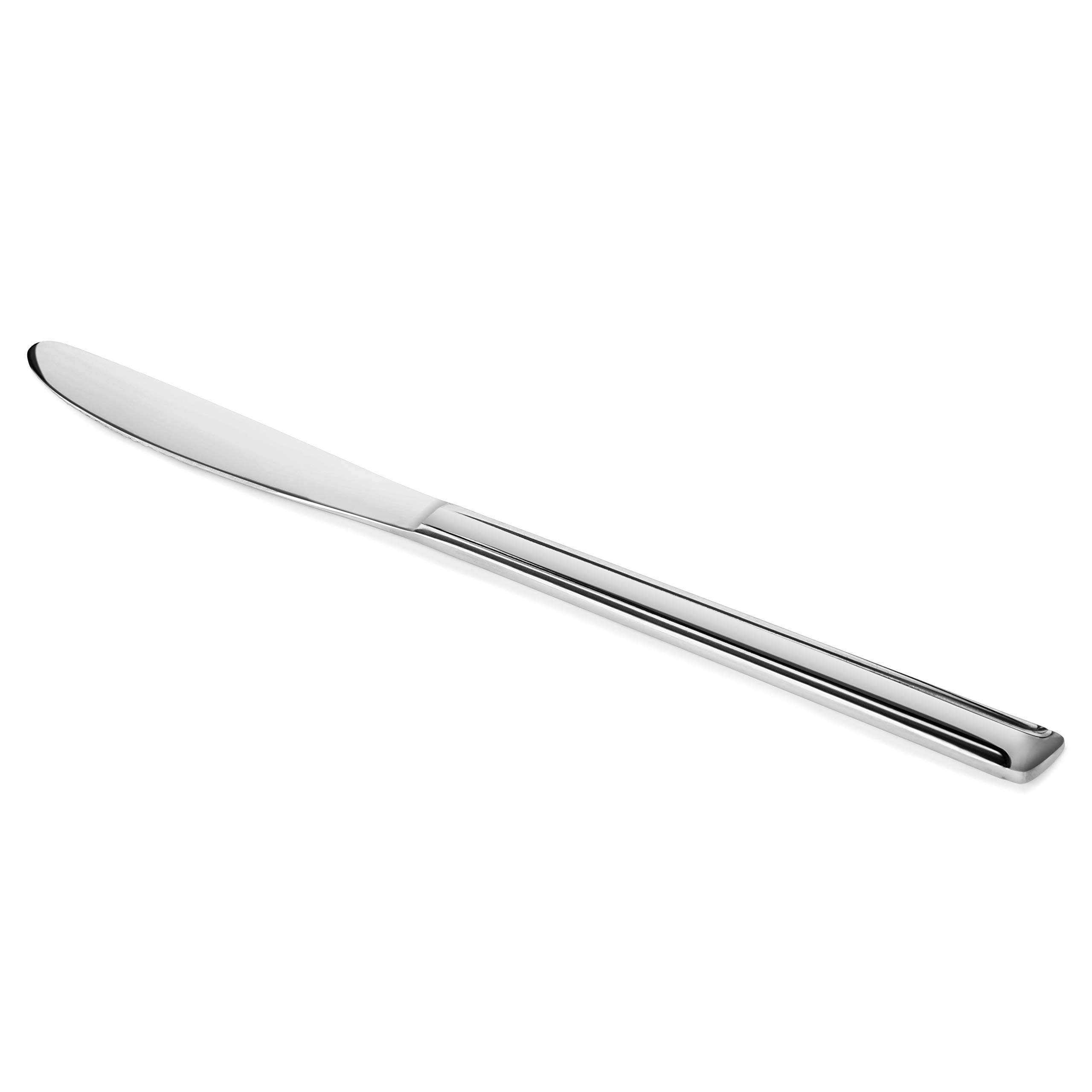 Nueva estrella de la Restauración 58802 dominio patrón de acero inoxidable Cena Cuchillo, 8.2-inch, juego de 12