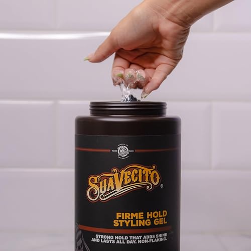 Miniatura 3 de Suavecito Gel para el cabello Firme Hold Styling 32 oz Tub