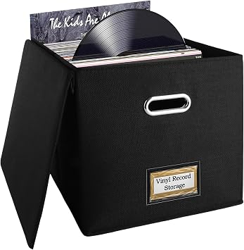 ASelected Vinyl Record Storage Box 33X33X33cm Storage Boxes