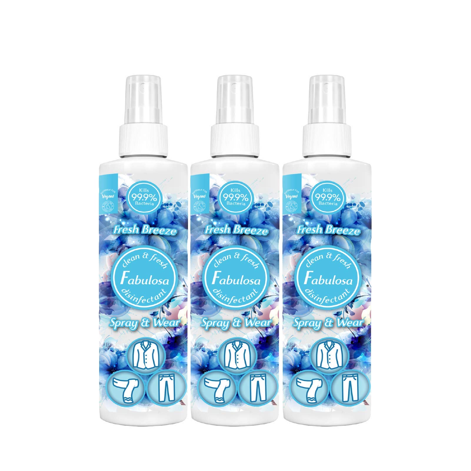 Buy Fabulosa, Antibacterial Spray and Wear Dry Washing Fabric Clothes