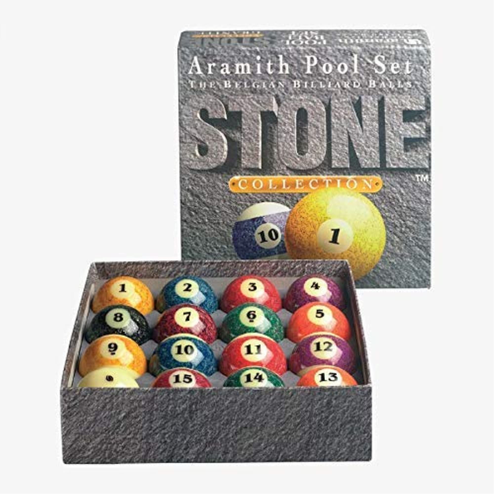 Aramith Stone Collection - Set di palline da biliardo e biliardo