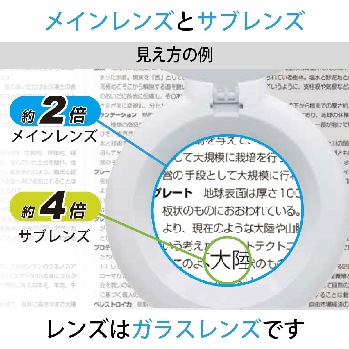 Amazon.co.jp: OHMルーペ付きLEDスタンドライト エルズーム [品番]07 