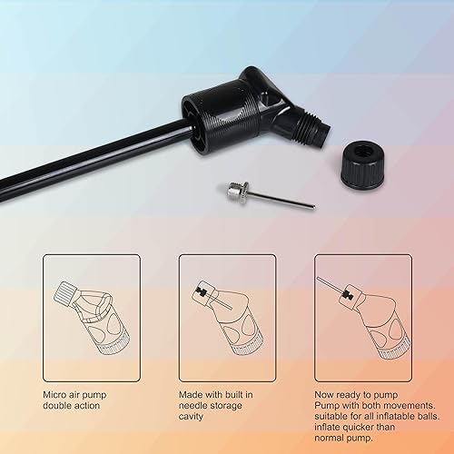 Miniatura 5 de Nivia Bomba de bola de doble acción (Bp - 213)