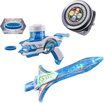Mashin Sentai Kirameiger Kirameiger Complete Becoming Set DX Kiramei Changer & Kiramei Shot & Kiramei Sword
