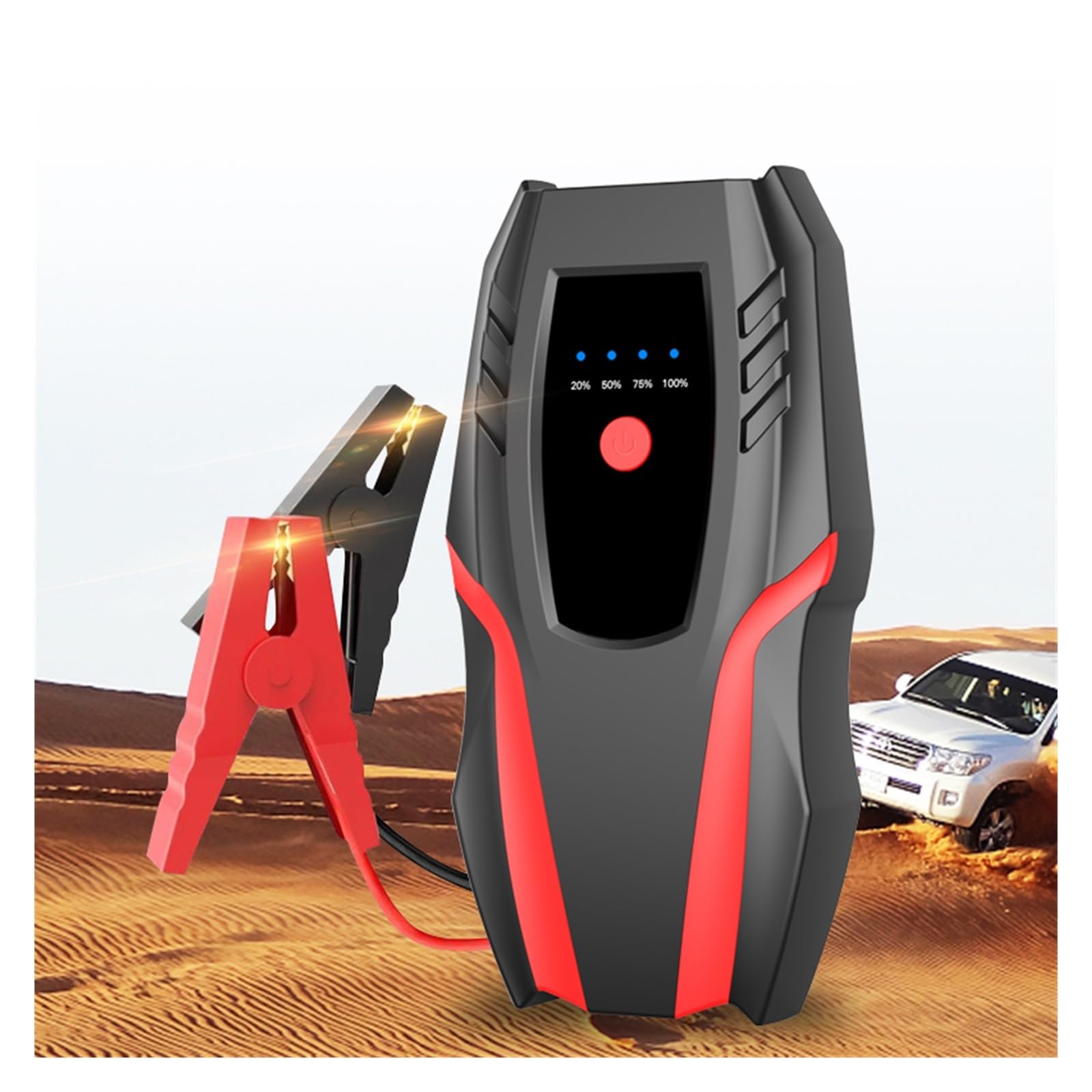 Ładowarka Samochodowa 1500A Urządzenie Do Awaryjnego Uruchamiania 22000mAh Ładowarka Power Bank Przenośne Urządzenie Rozruchowe Auto Booster