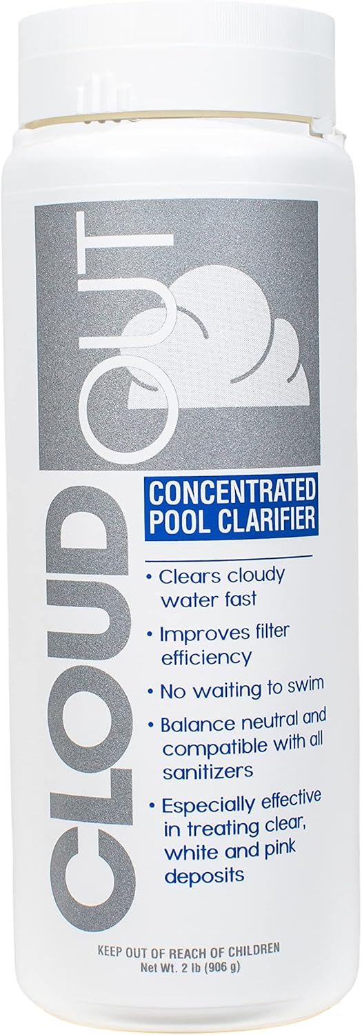 Cloud Out Concentrated Swimming Pool Water Clarifier - 2 lb.