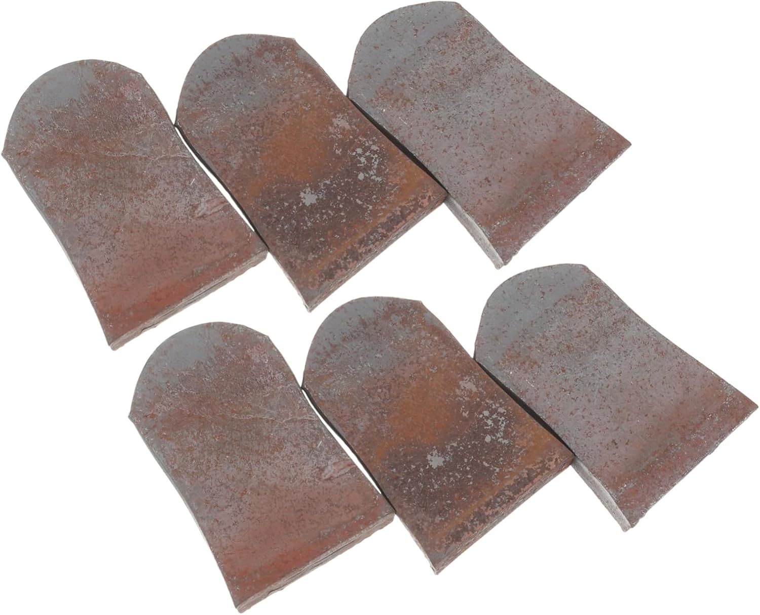 6 Pack Iron Hoe Handle Wedges for Wood Farm Tool Repair