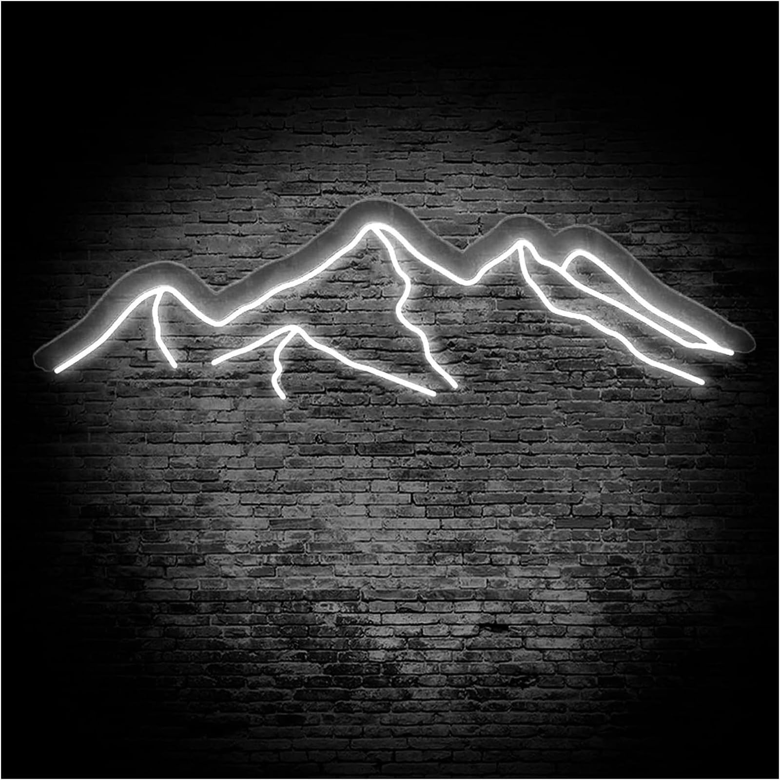 Señal de luz de neón LED personalizada 30x70cm y arte de pared visual para colgar en ventana