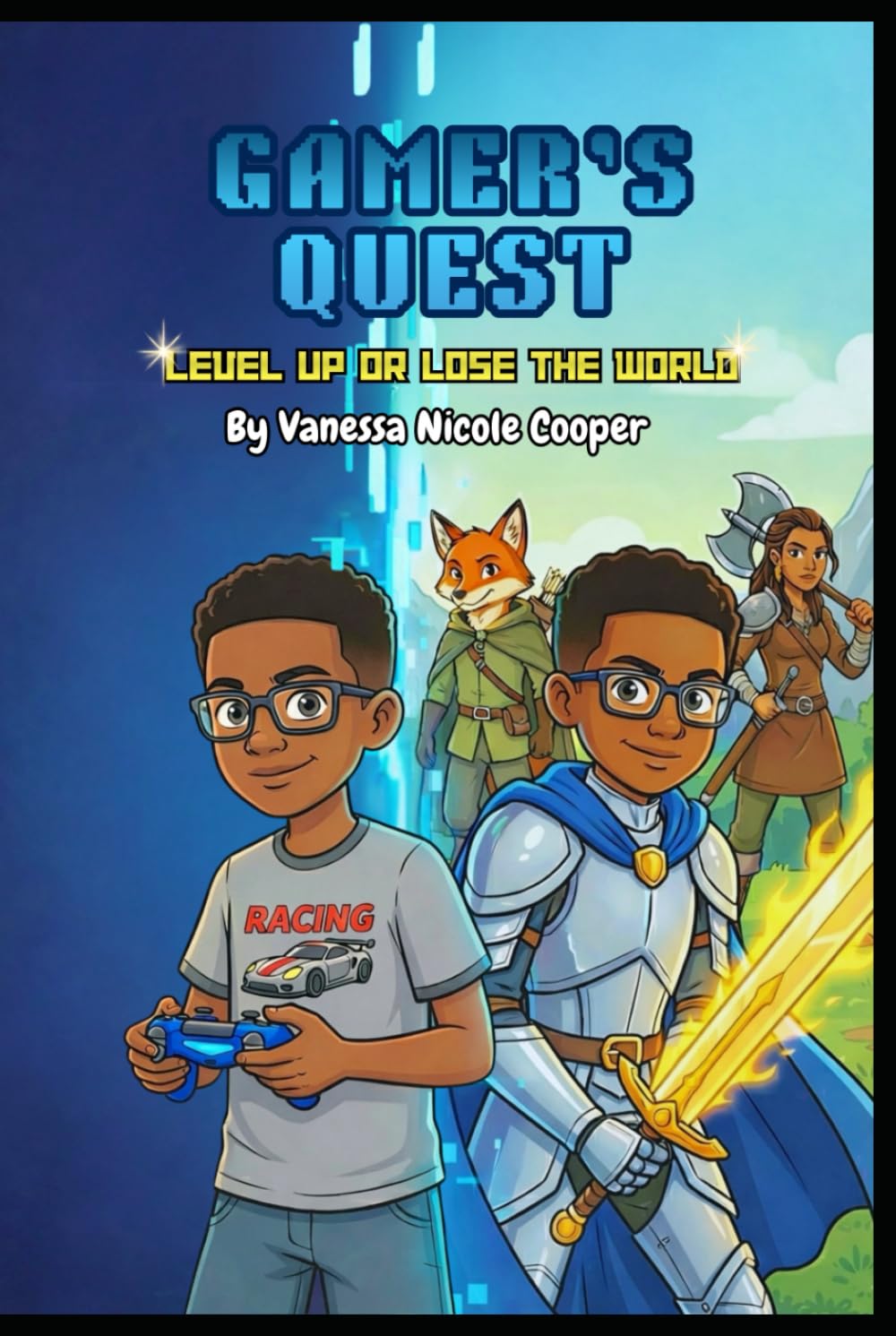 Gamer's Quest: Level Up or Lose the World