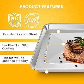 Amazon.com: Air Fryer Tray Replacement for Cuisinart TOA-60 TOA-65