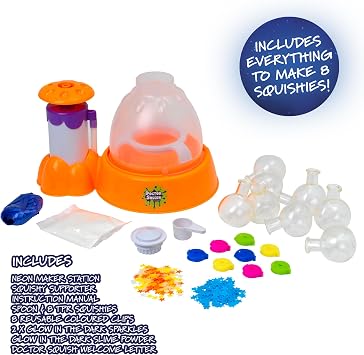 John Adams | Doctor Squish Glow It! Squishy Maker: Make your own glow in the dark squishies! | Arts & crafts | Ages 8+