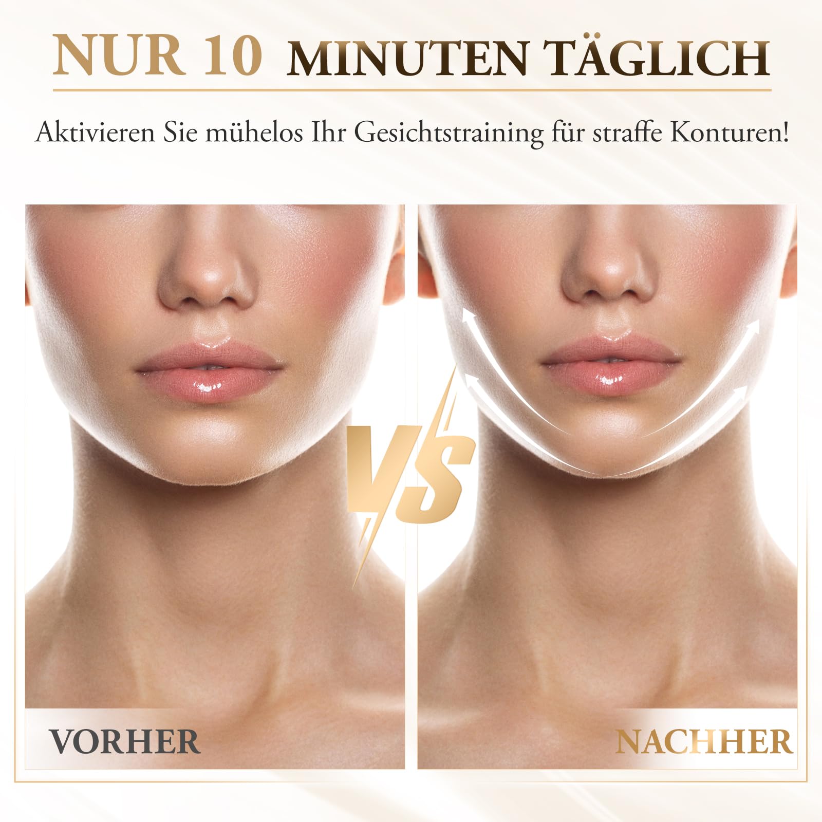 Elektrisches V-Face Shaping Massager, ANLAN Doppelkinn Entferner 9 Intensitätsstufen 4 EMS Modi Blau Rotlichtlampe Gesicht Gesichtsmassagegerät Gegen Falten 42°C Face Massager mit Fernbedienung, Typ-C