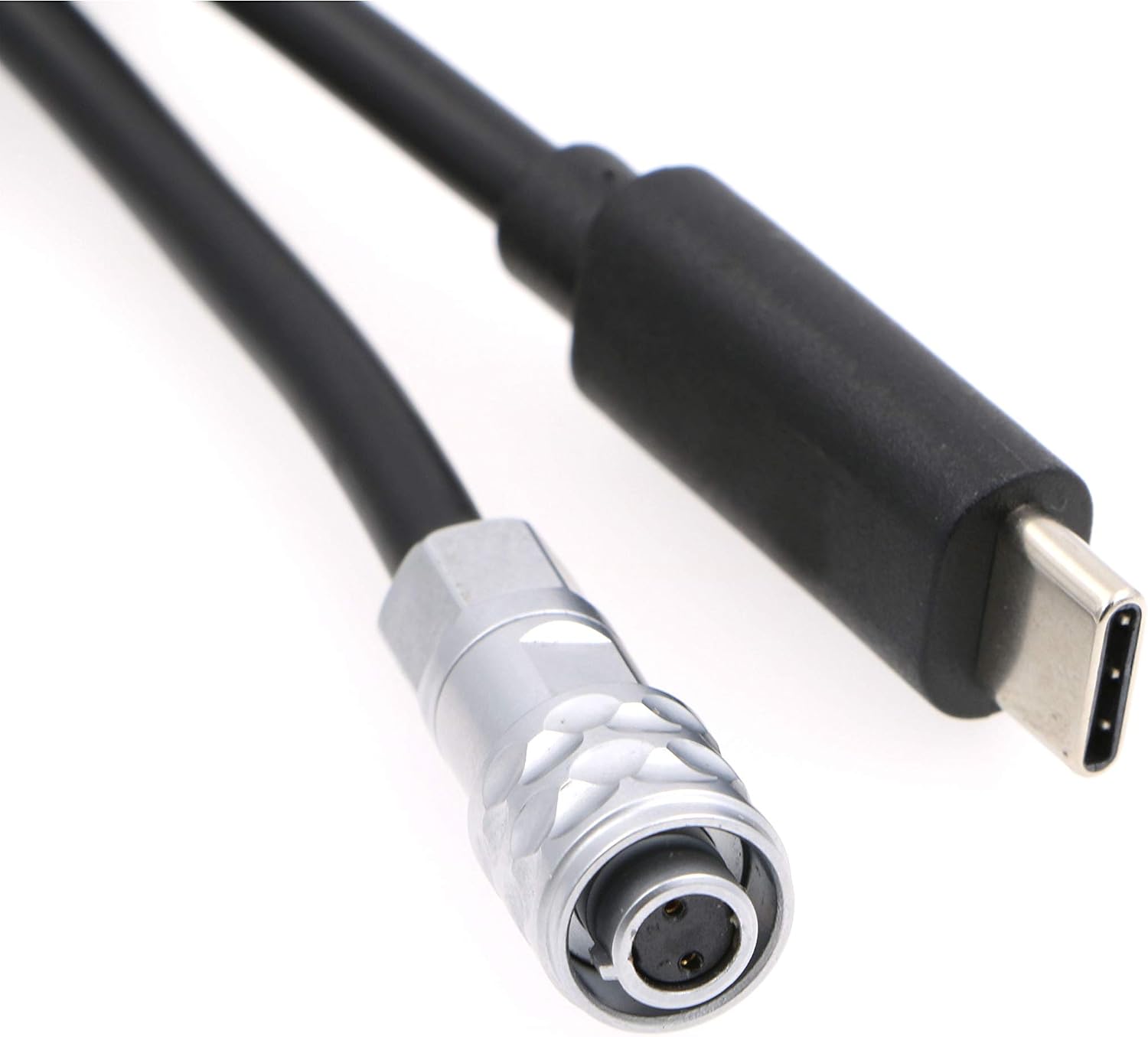 Alvin's Cables BMPCC 4K 6K Trigger Power Cable USB C Type-C PD to Weipu SF61B/S2 2 Pin for Blackmagic Pocket Cinema Camera 19.7in/50cm