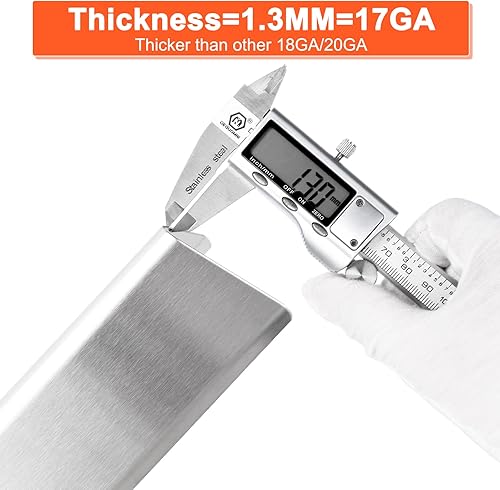 Miniatura 6 de QuliMetal 66033 Barras aromatizantes para Weber Genesis II E-410/E-415/E-435, piezas de parrilla para parrillas de gas Weber GS4 Genesis II LX serie