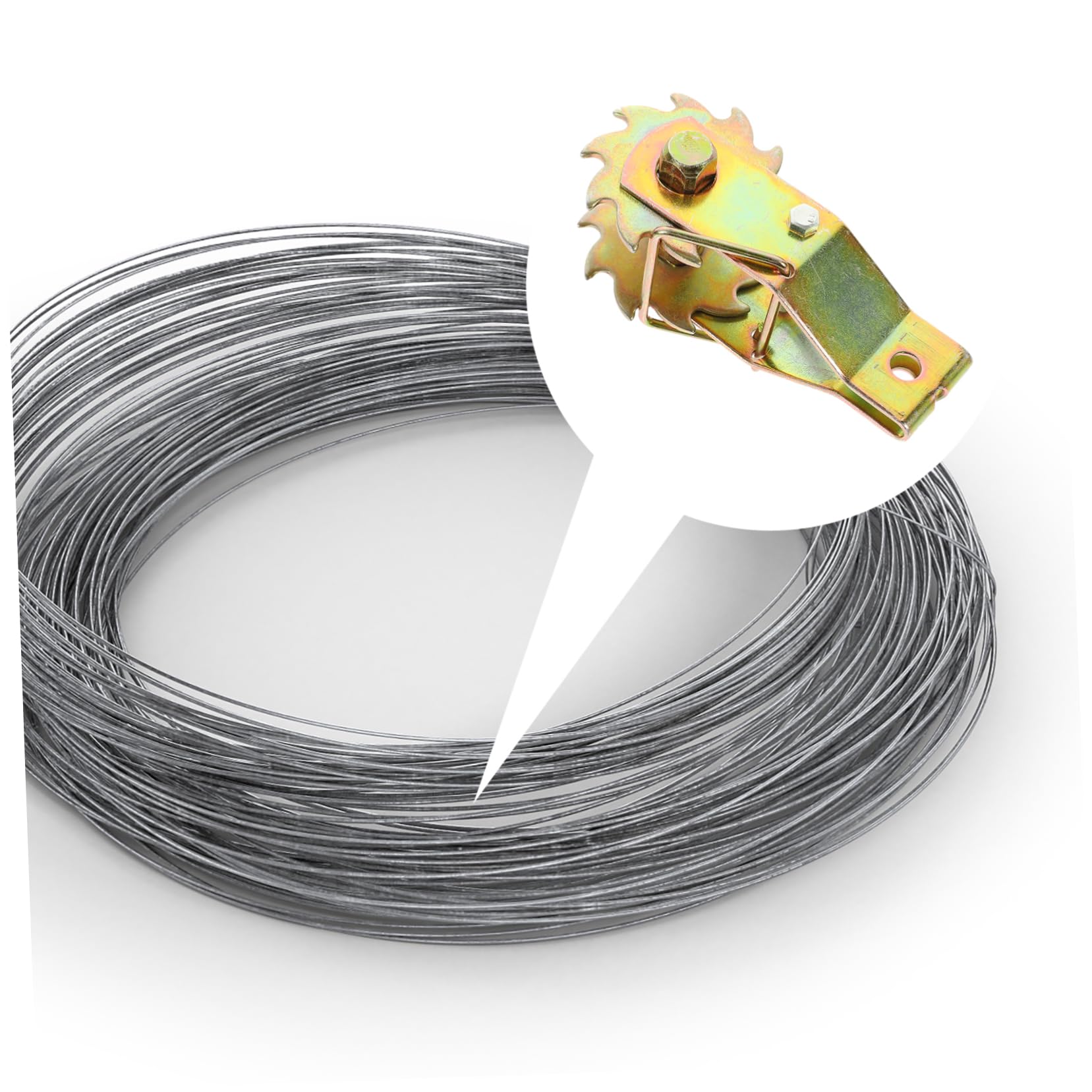 Zerodeko 4 Pezzi Tendifilo tenditore di corda recinzione a filo tenditore pesante tenditore del cavo tenditore per impieghi gravosi tensione della fune tenditori di filo acciaio