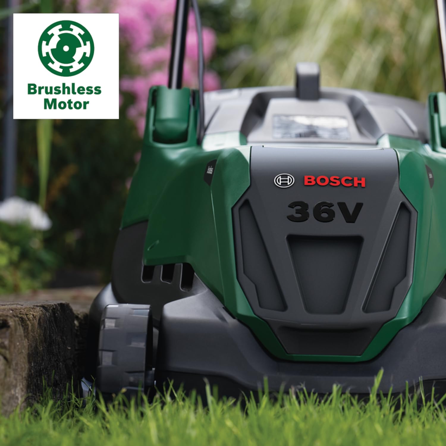 Bosch leistungsstarker Akku-Rasenmäher AdvancedRotak 36V-44-750 (zum Rasenmähen; 36-Volt-System; Schnittbreite: 44 cm; ohne Akku)