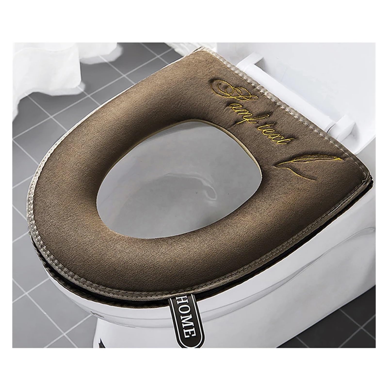 Housse de siège de toilette universelle lavable fin du WC froid