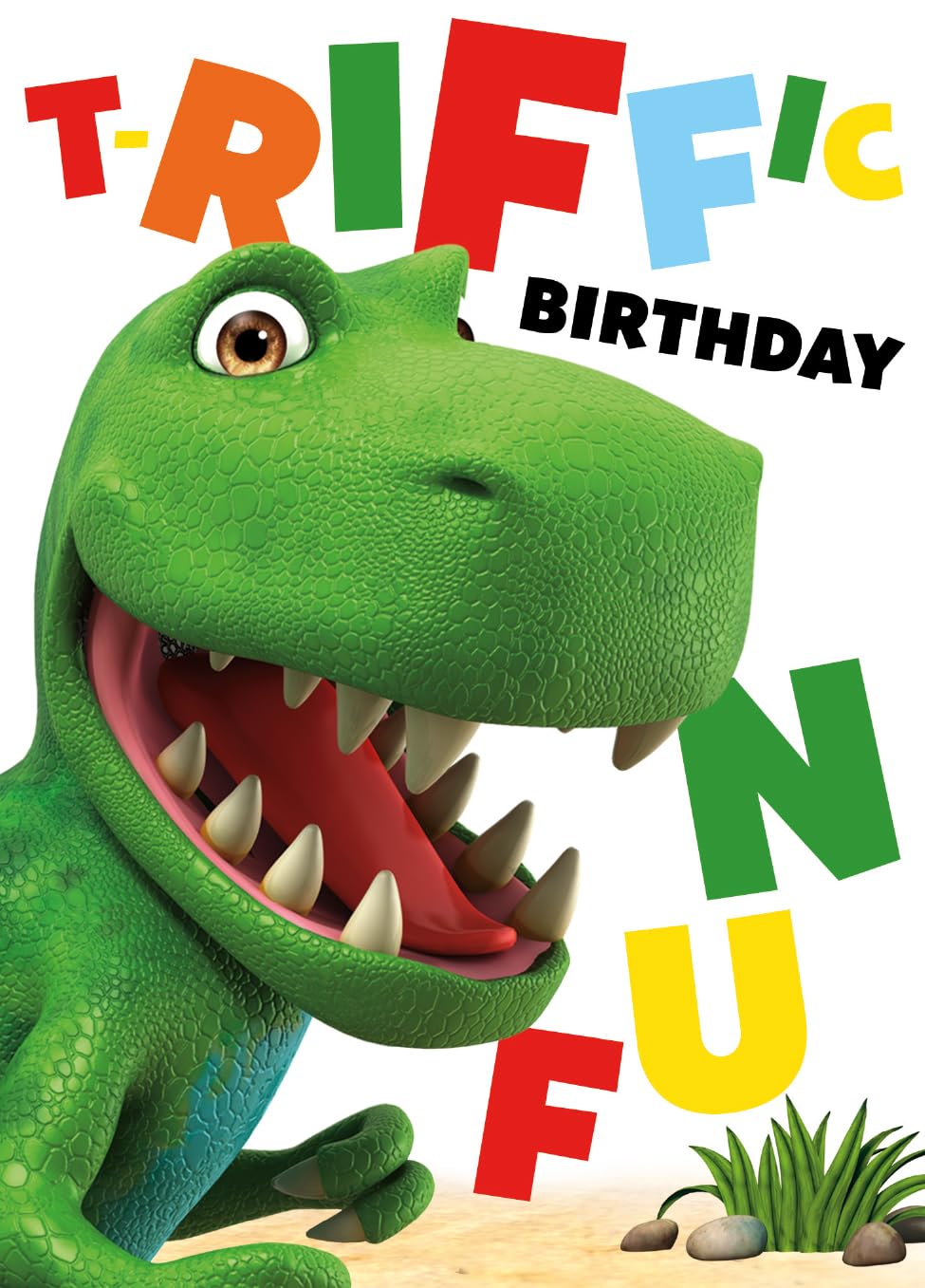 DINOSAUR ROAR BIRTHDAY CARD