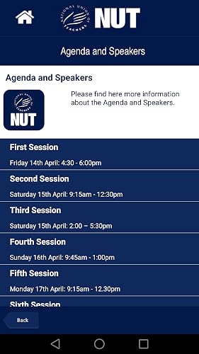 NUT Conference – vue 4
